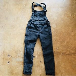 Free People Washed Denim Overall